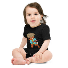 Load image into Gallery viewer, Baby Samurai Dog - Baby Bodysuit