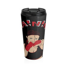 Load image into Gallery viewer, Woman Warrior In Training - Stainless Steel Travel Mug