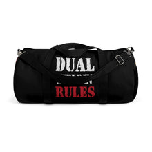 Load image into Gallery viewer, Dual Wieldin' Rules 2 - Duffel Bag