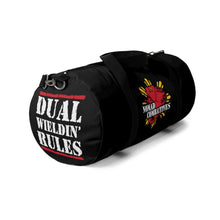 Load image into Gallery viewer, Dual Wieldin' Rules 3 - Duffel Bag