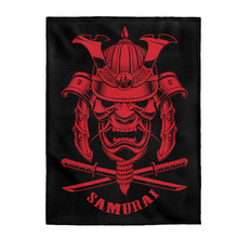 Load image into Gallery viewer, Samurai Bushido - Plush Blanket