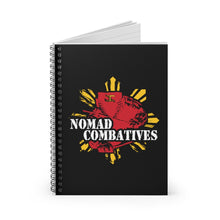 Load image into Gallery viewer, Official Nomad Combatives - Spiral Notebook