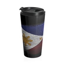Load image into Gallery viewer, Filipino Grunge - Stainless Steel Travel Mug