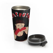 Load image into Gallery viewer, Woman Warrior In Training - Stainless Steel Travel Mug