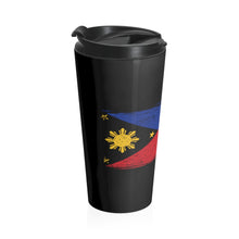 Load image into Gallery viewer, Filipino Grunge 2 - Stainless Steel Travel Mug