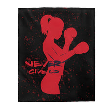 Load image into Gallery viewer, Never Give Up 2 - Plush Blanket