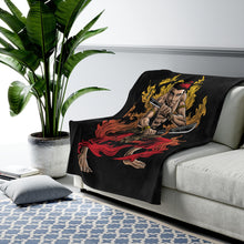 Load image into Gallery viewer, Dual Wielding Warrior - Plush Blanket