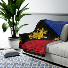 Load image into Gallery viewer, Filipino Grunge 2 - Plush Blanket