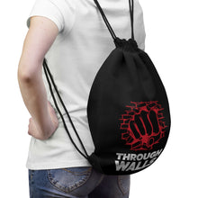 Load image into Gallery viewer, Break Through Walls And Rise Above Plateaus - Drawstring Bag
