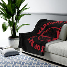Load image into Gallery viewer, Warriors Are Forged In The Fires Of Battle - Plush Blanket
