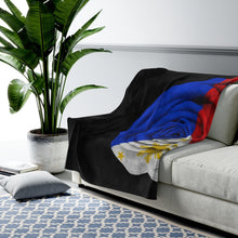 Load image into Gallery viewer, Filipino Rose - Plush Blanket