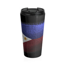 Load image into Gallery viewer, Filipino Grunge - Stainless Steel Travel Mug
