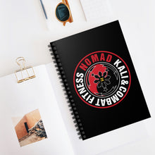 Load image into Gallery viewer, Official Nomad Kali & Combat Fitness 2 - Spiral Notebook