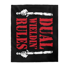 Load image into Gallery viewer, Dual Wieldin' Rules - Plush Blanket