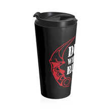 Load image into Gallery viewer, Dual Wieldin' Blades - Stainless Steel Travel Mug