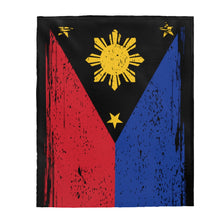 Load image into Gallery viewer, Filipino Grunge 2 - Plush Blanket