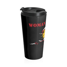 Load image into Gallery viewer, Woman Warrior - Stainless Steel Travel Mug