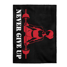 Load image into Gallery viewer, Never Give Up 3 - Plush Blanket