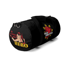 Load image into Gallery viewer, Be Your Own Hero Woman Warrior - Duffel Bag