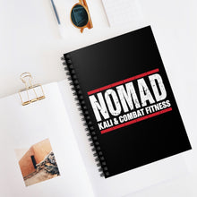 Load image into Gallery viewer, Official Nomad Kali & Combat Fitness - Spiral Notebook