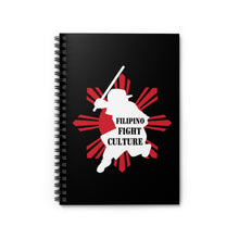 Load image into Gallery viewer, Filipino Fight Culture - Spiral Notebook