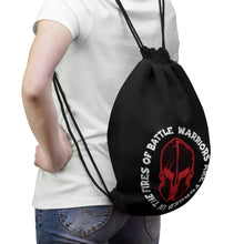 Load image into Gallery viewer, Warriors Are Forged In The Fires Of Battle - Drawstring Bag