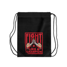Load image into Gallery viewer, Fight Like A Champion - Drawstring Bag