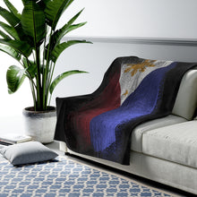 Load image into Gallery viewer, Filipino Grunge - Plush Blanket