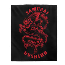 Load image into Gallery viewer, Samurai Bushido 3 - Plush Blanket