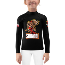 Load image into Gallery viewer, Shinobi Ninja Girl - Girls Rashguard