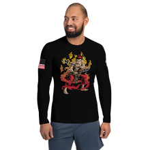 Load image into Gallery viewer, Dual Wielding Warrior - Men's Rashguard