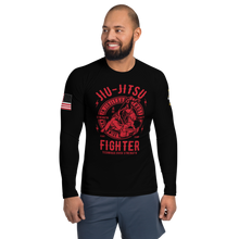 Load image into Gallery viewer, Brazilian Jiu Jitsu Fighter - Men's Rashguard
