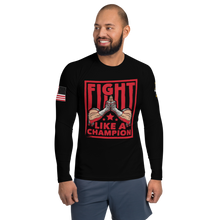 Load image into Gallery viewer, Fight Like A Champion - Men's Rashguard