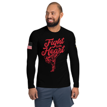 Load image into Gallery viewer, Fight With Heart - Men's Rashguard