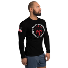 Load image into Gallery viewer, Warriors Are Forged In The Fires Of Battle - Men's Rashguard