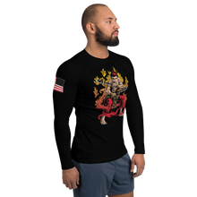 Load image into Gallery viewer, Dual Wielding Warrior - Men's Rashguard