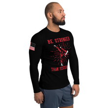 Load image into Gallery viewer, Be Stronger Than Yesterday - Men's Rashguard