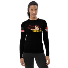 Load image into Gallery viewer, Be Your Own Hero - Women's Rashguard