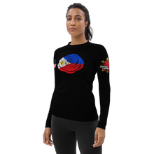 Load image into Gallery viewer, Filipino Rose - Women's Rashguard