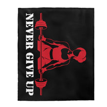 Load image into Gallery viewer, Never Give Up 3 - Plush Blanket