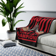 Load image into Gallery viewer, Fight Like A Champion - Plush Blanket
