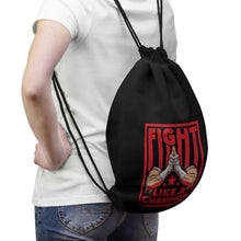 Load image into Gallery viewer, Fight Like A Champion - Drawstring Bag