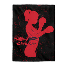 Load image into Gallery viewer, Never Give Up 2 - Plush Blanket