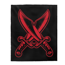 Load image into Gallery viewer, Double Knives - Plush Blanket