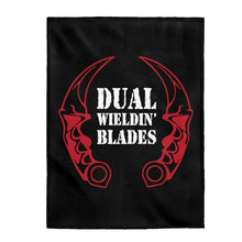 Load image into Gallery viewer, Dual Wieldin' Rules 2 - Plush Blanket