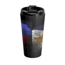 Load image into Gallery viewer, Filipino Grunge - Stainless Steel Travel Mug