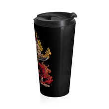 Load image into Gallery viewer, Dual Wielding Warrior - Stainless Steel Travel Mug