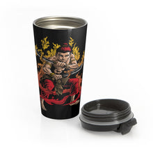 Load image into Gallery viewer, Dual Wielding Warrior - Stainless Steel Travel Mug