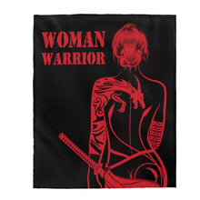 Load image into Gallery viewer, Woman Warrior - Plush Blanket