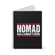 Load image into Gallery viewer, Official Nomad Kali & Combat Fitness - Spiral Notebook